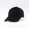 Custom Embroidery Logo Suede Baseball Cap